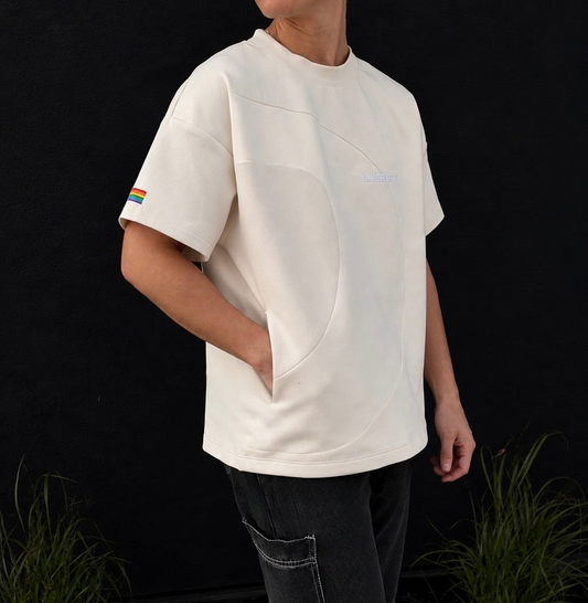 Heavyweight T-shirt Beige