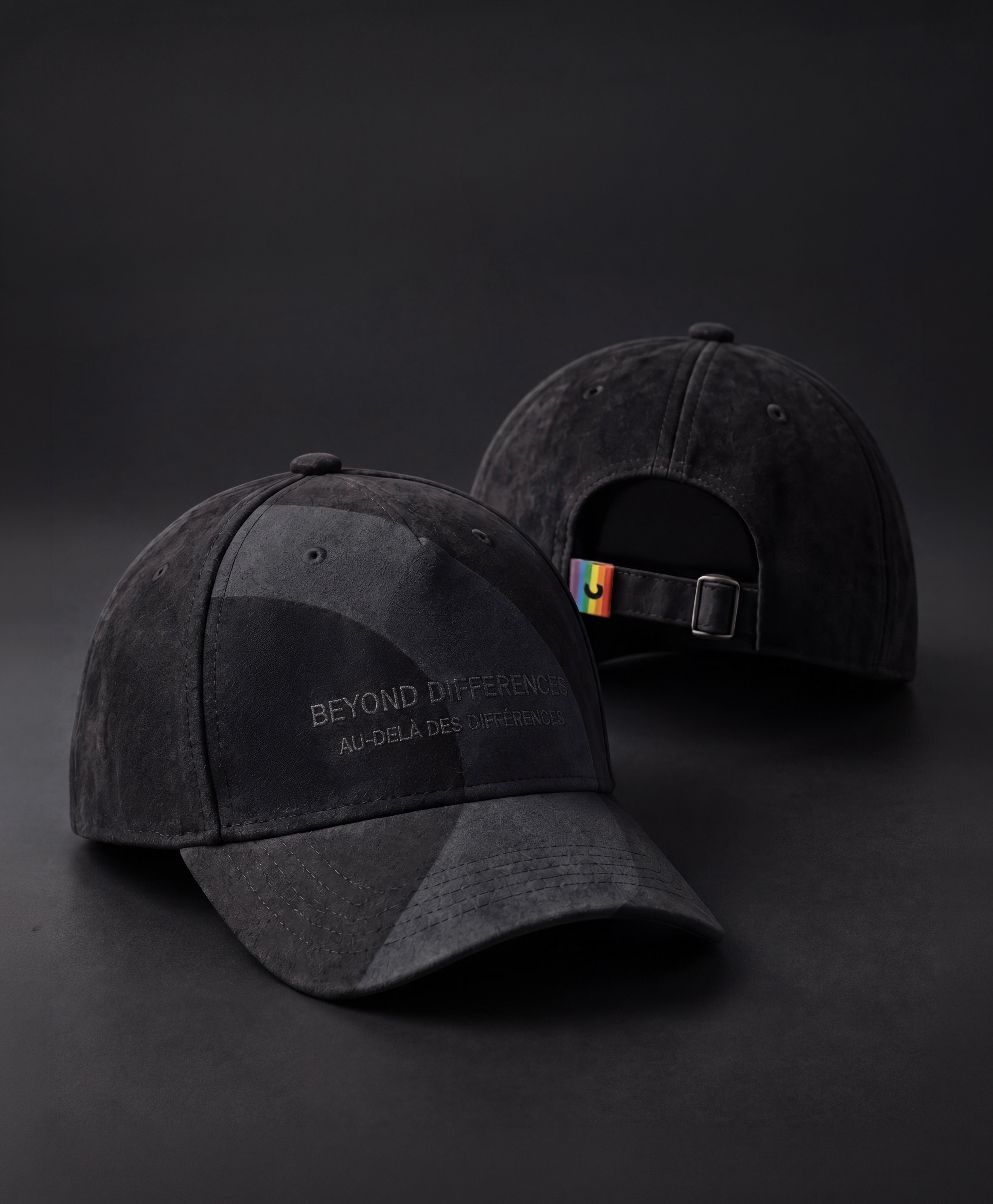 Casquette Suède Végan Noir