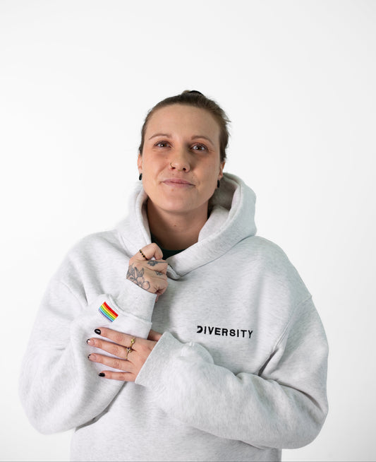 Heavyweight Beyond Hoodie- Grey