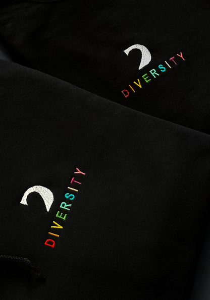 COMMUNITY HOODIE - NOIR MULTICOLORE