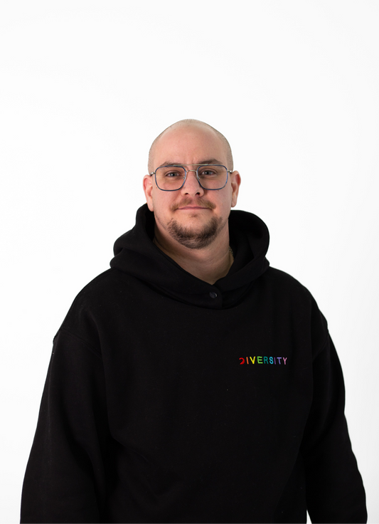 Heavyweight Beyond Hoodie- Black