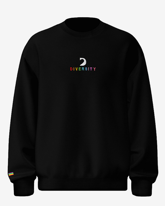 COMMUNITY CREWNECK - NOIR MULTICOLORE