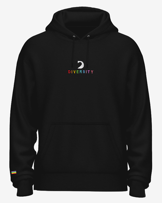 COMMUNITY HOODIE - NOIR MULTICOLORE