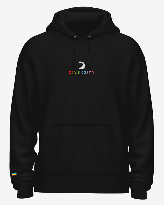 COMMUNITY HOODIE - NOIR MULTICOLORE