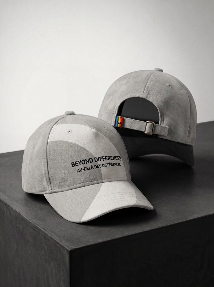 Casquette Suède Végan Grise