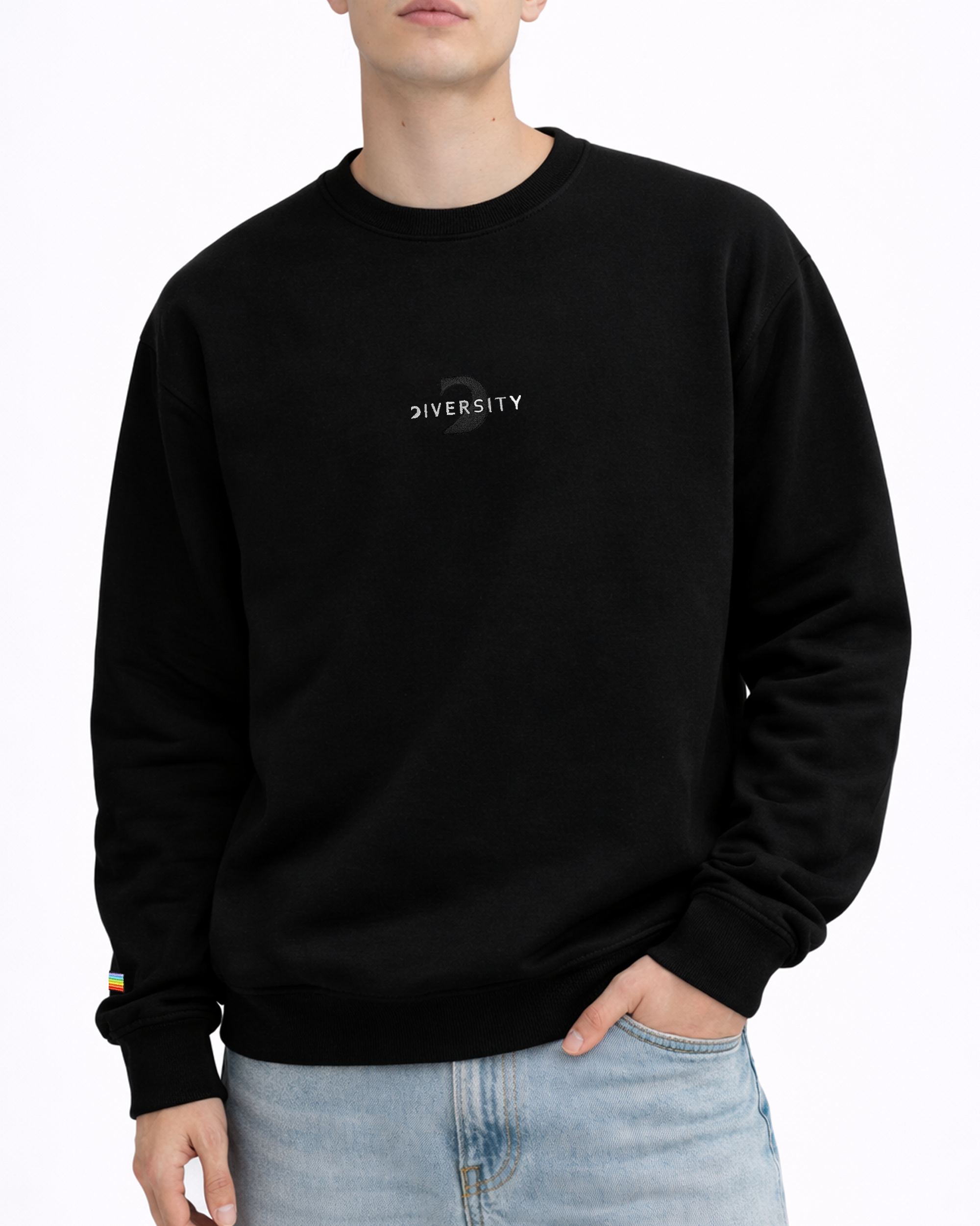 COMMUNITY CREWNECK — Signature Noir / Blanc