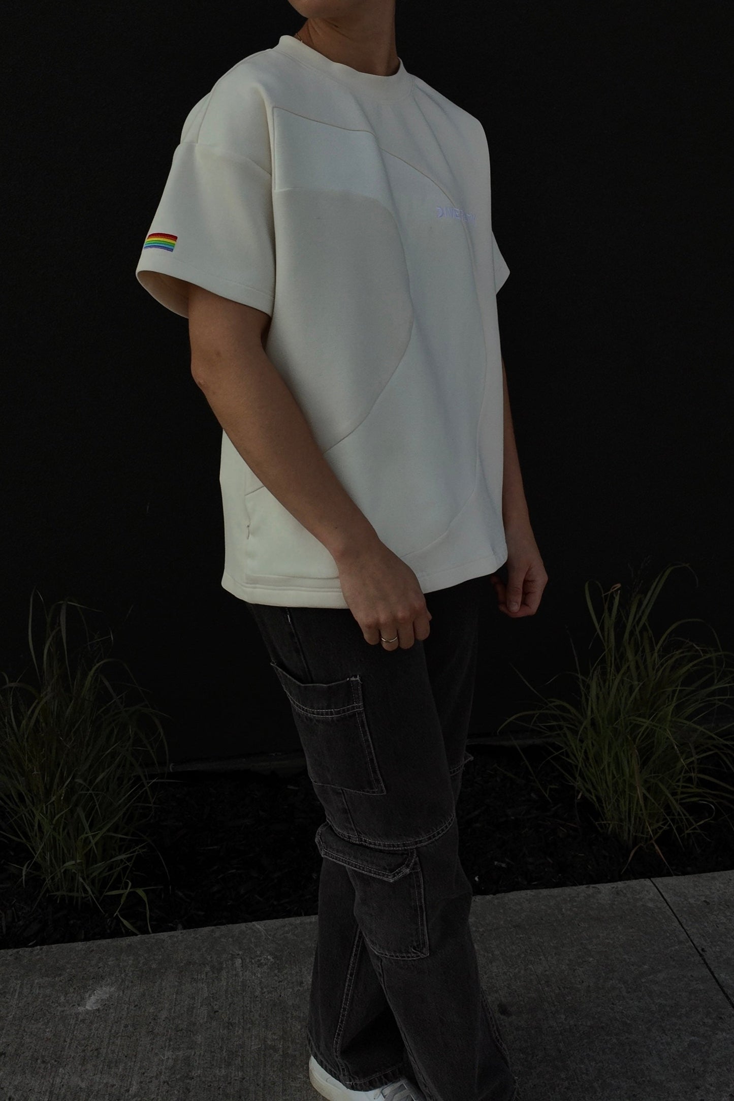 Heavyweight T-shirt Beige