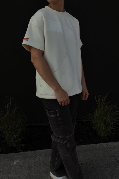 Heavyweight T-shirt Beige