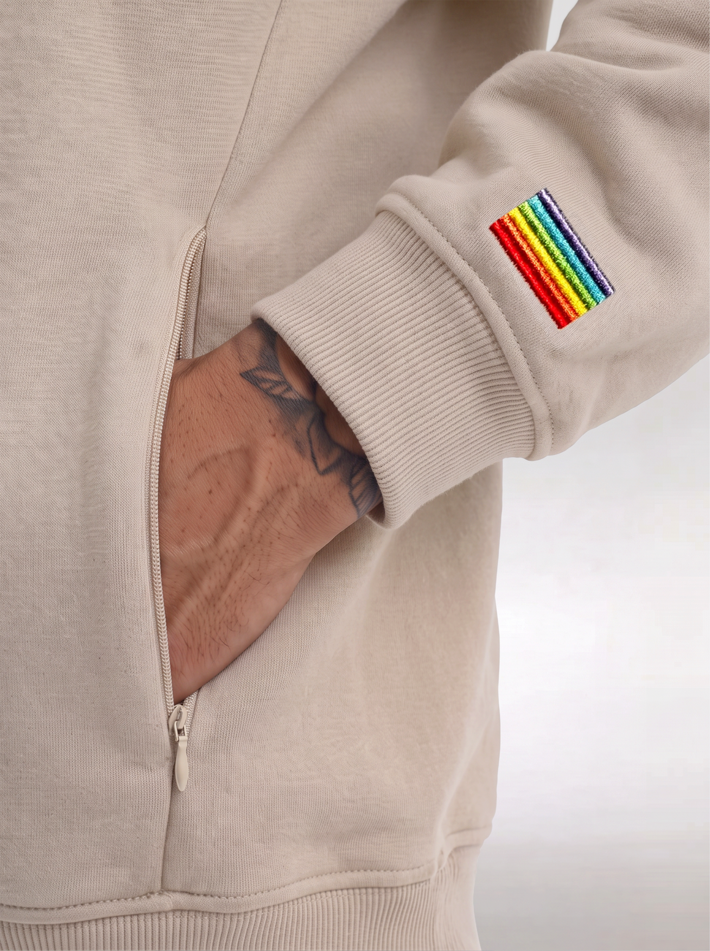 Heavyweight Hoodie Beige