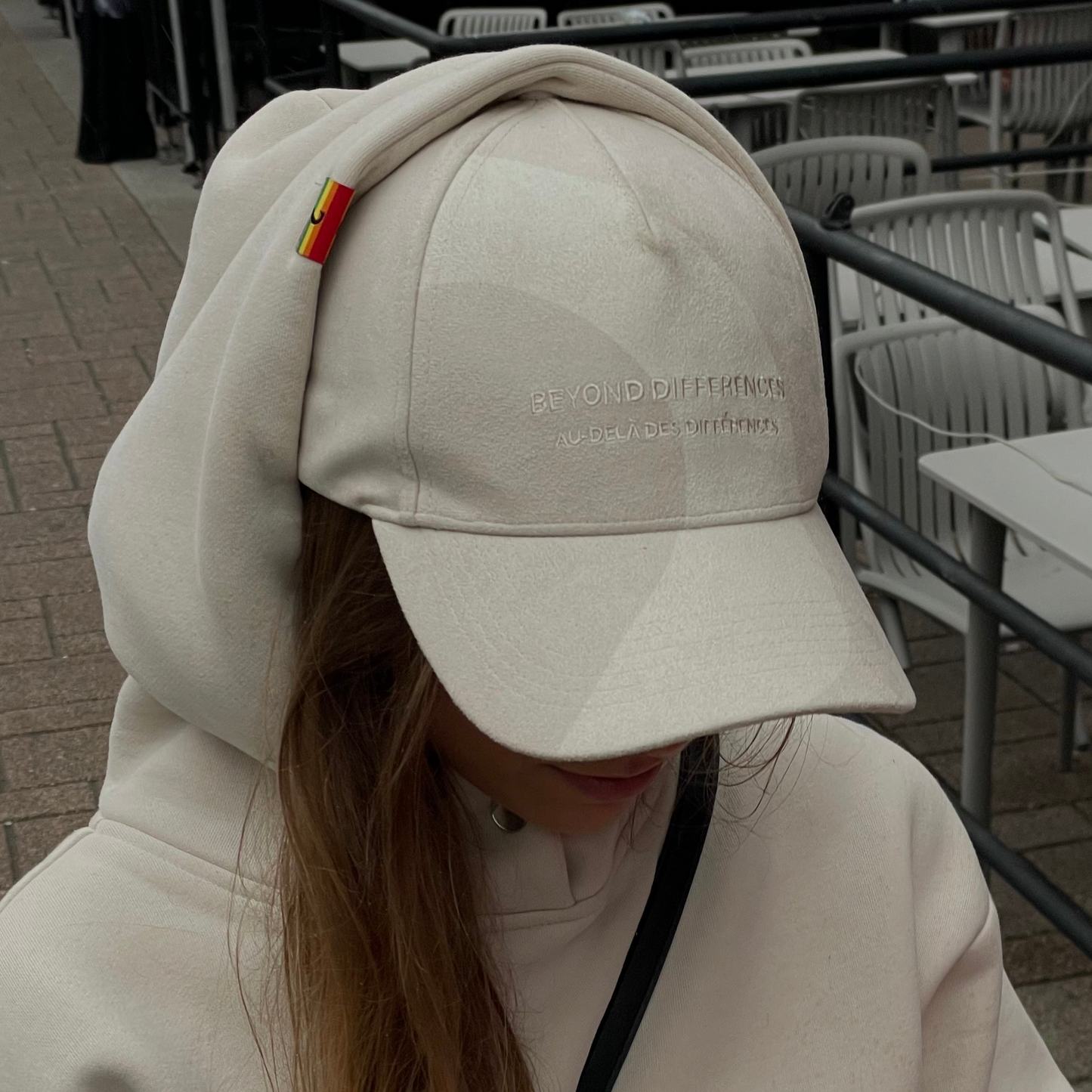 Vegan Suede Cap Sand