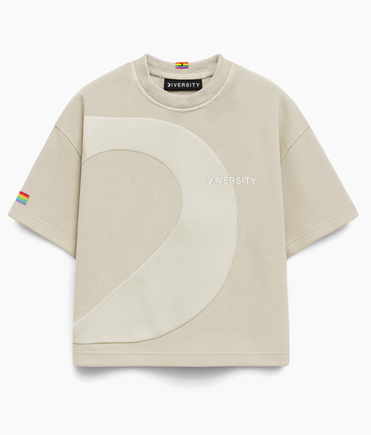 Heavyweight T-shirt Beige