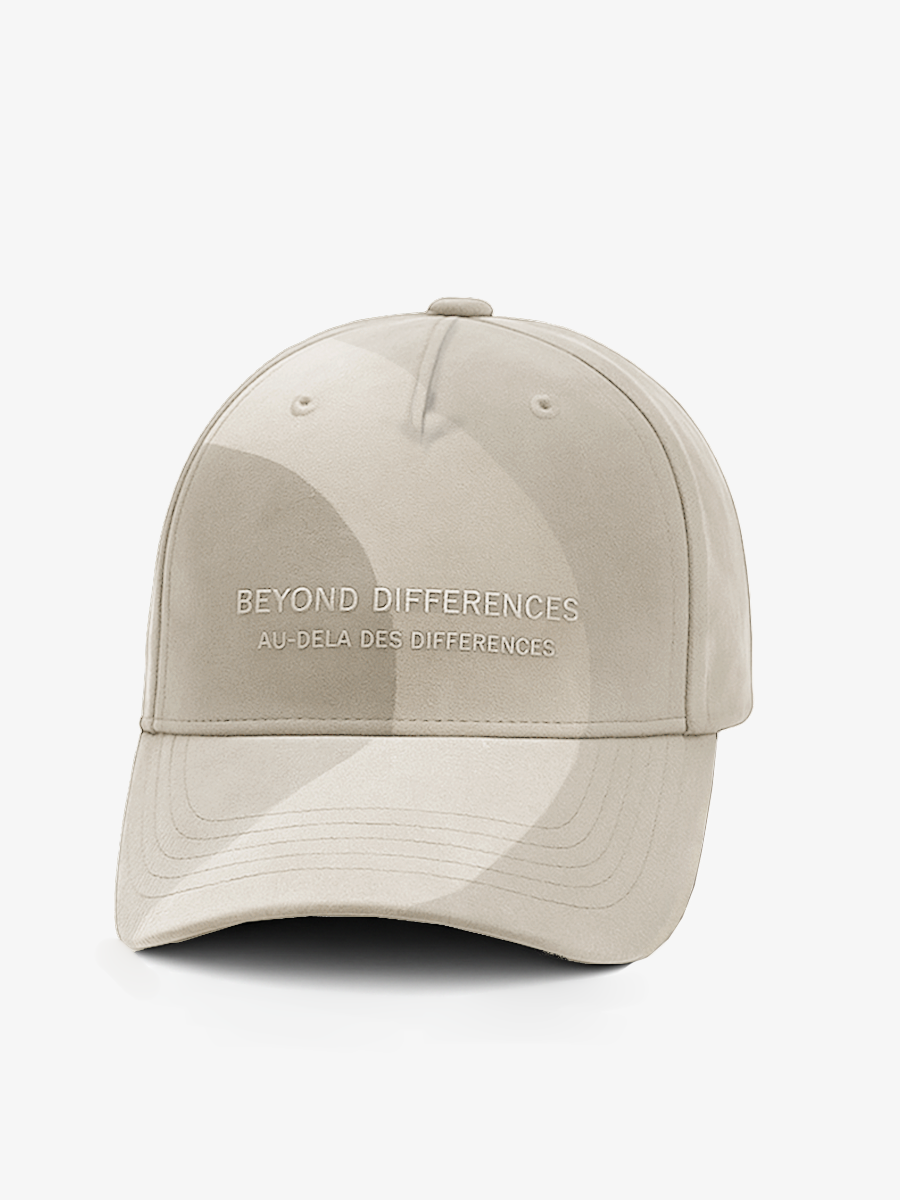 Casquette Suède Végan Beige