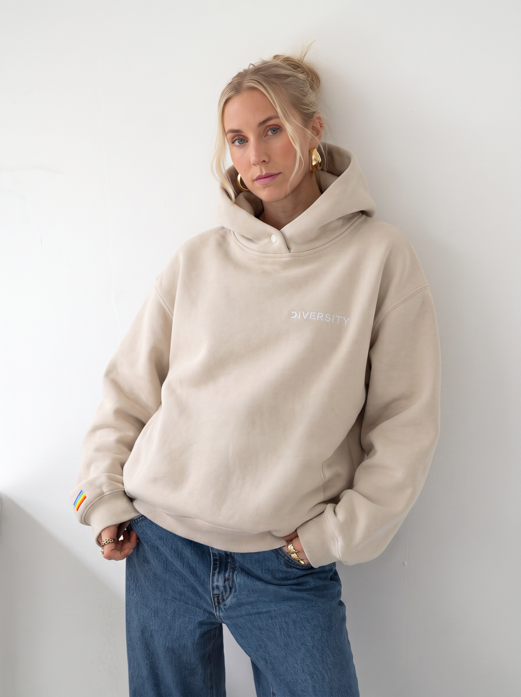 Heavyweight Hoodie Beige
