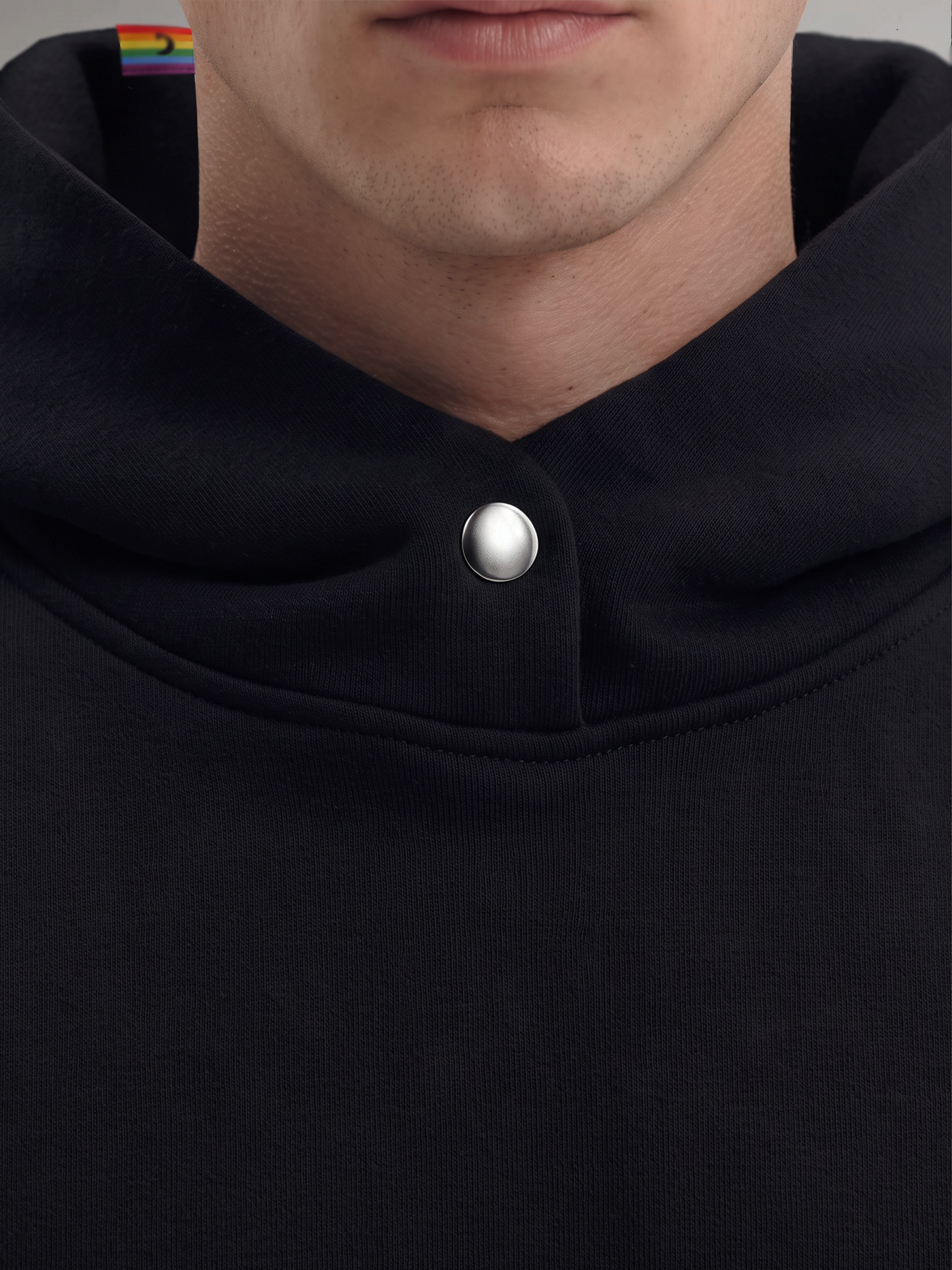 Heavyweight Beyond Hoodie- Black
