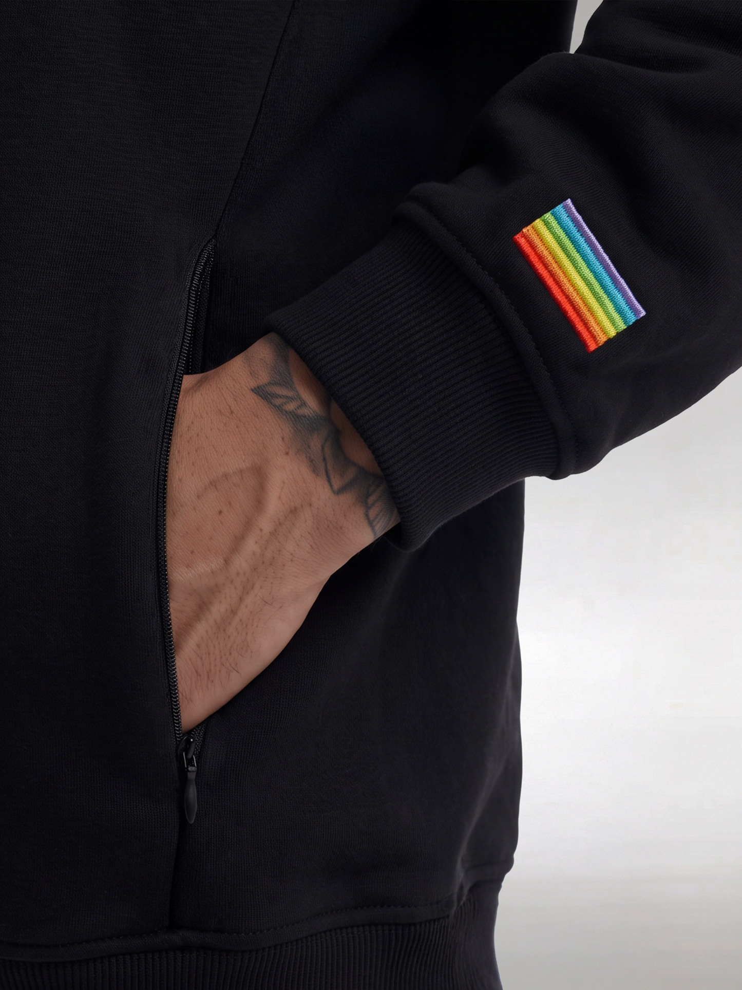 Heavyweight Beyond Hoodie- Black