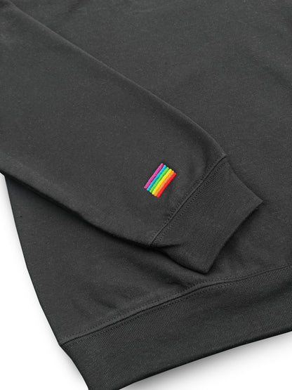 COMMUNITY HOODIE - GRIS MULTICOLORE