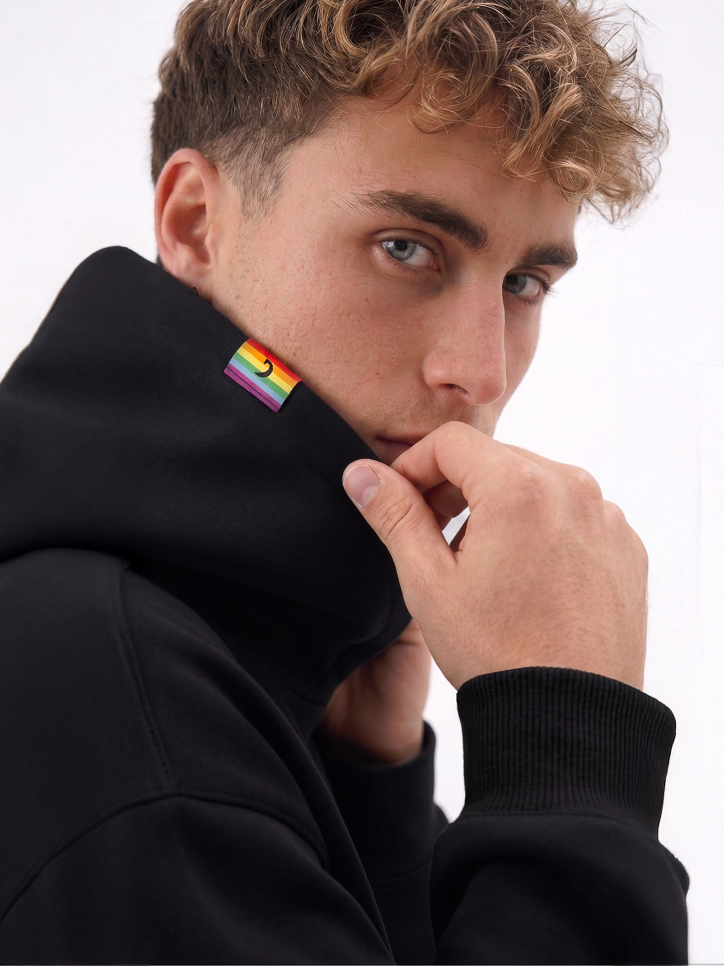 Heavyweight Beyond Hoodie- Black