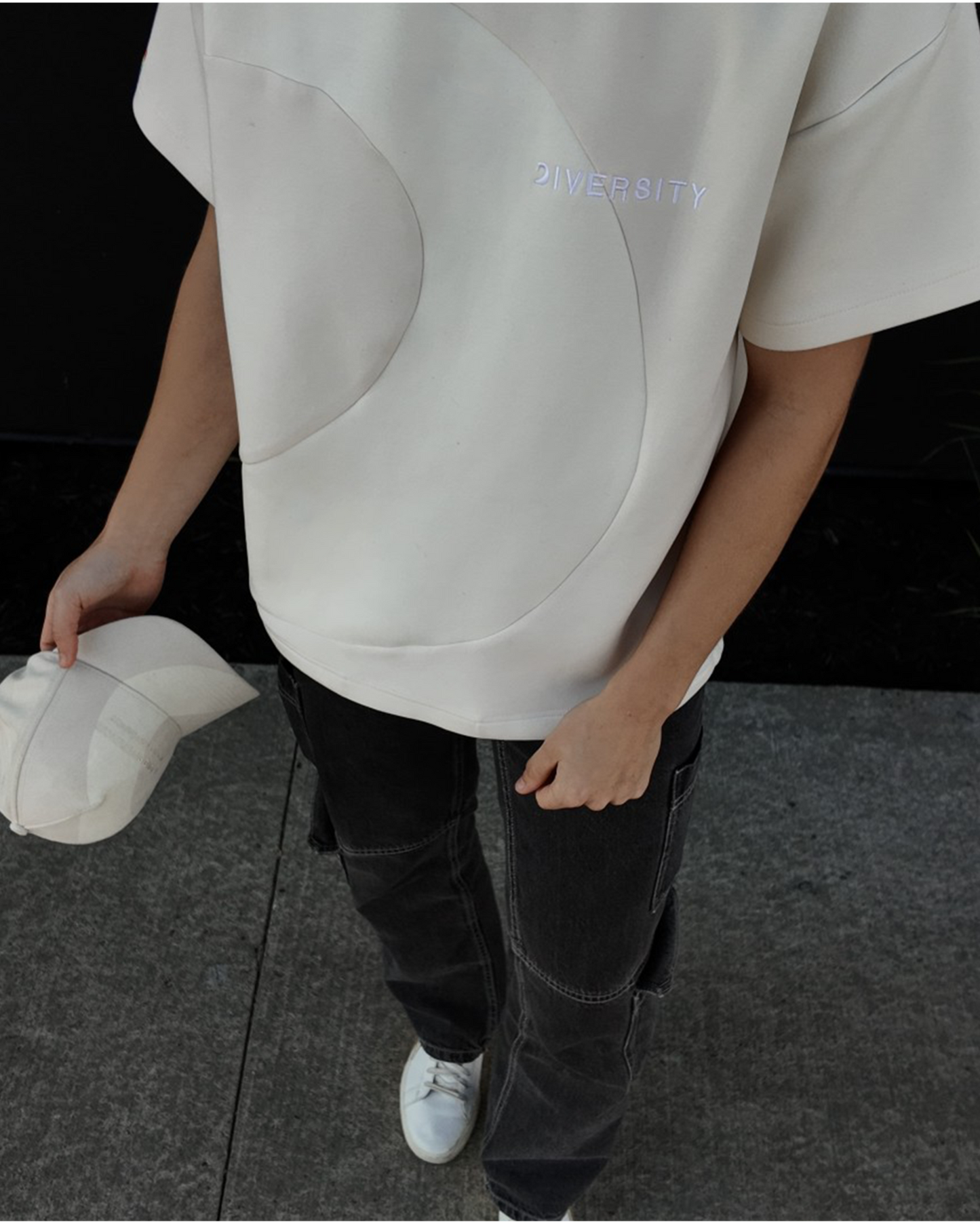 Heavyweight T-shirt Beige